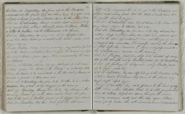Log Book 1862, spread 64 of 91, Archive 971-1, 1862