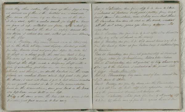 Log Book 1862, spread 67 of 91, Archive 971-1, 1862