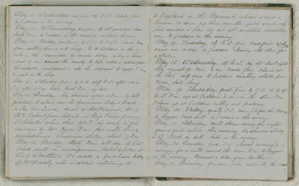 Log Book 1862, spread 87 of 91, Archive 971-1, 1862