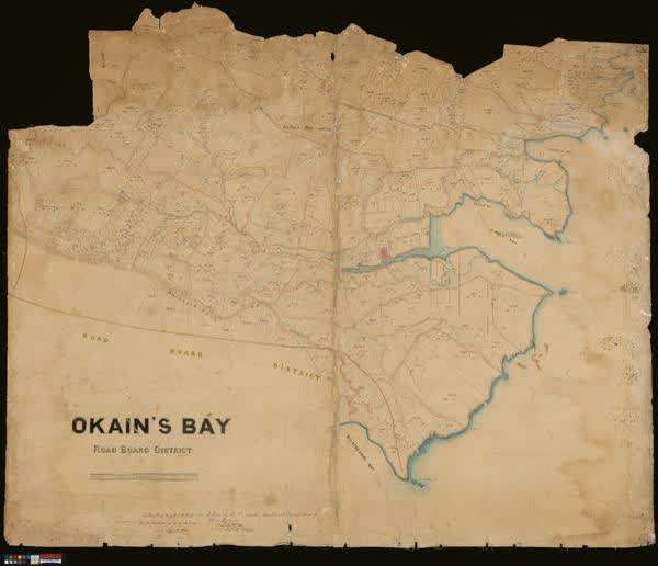 Okain's Bay, Road Board District, 1874