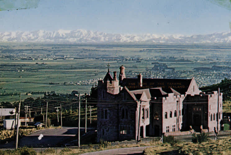 Sign of the Takahe, Christchurch, 1960