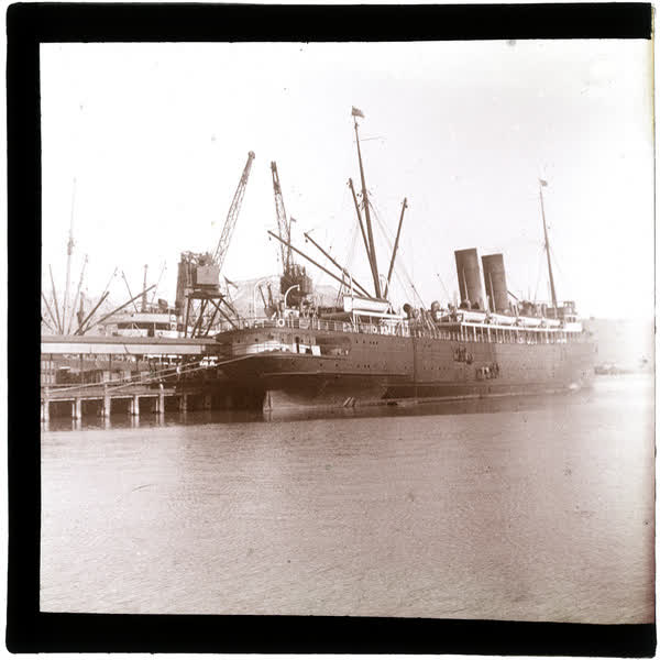 S. S. Wahine at Lyttelton, 1920
