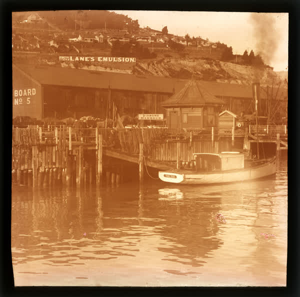 Lyttelton ferry wharf, 1916