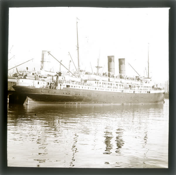 T.S.S. Maori at Lyttelton, 1910