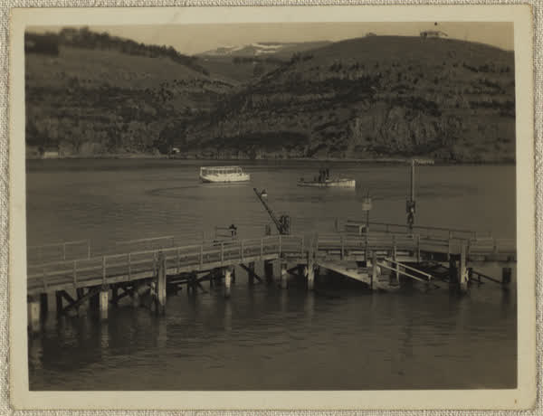 Houseboat at Diamond Harbour, 1939