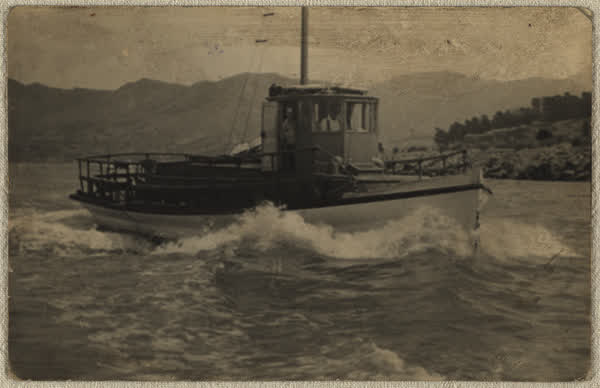Owaka on Lyttelton Harbour, 1930