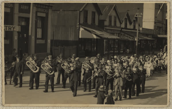 Lyttelton Marine Band, 1920