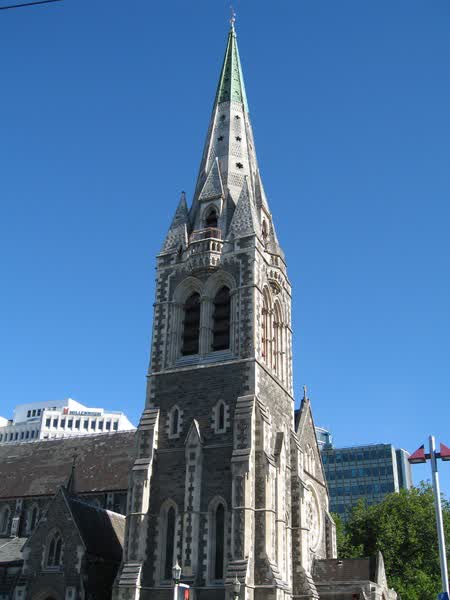 ChristChurch Cathedral spire, 2006