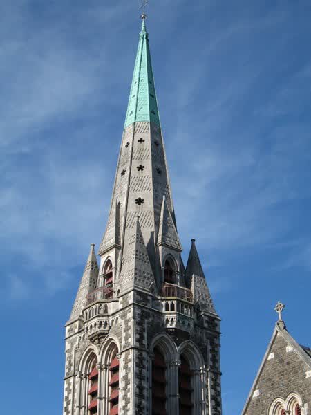 ChristChurch Cathedral spire, 2006