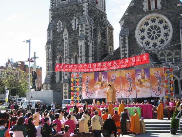 Buddha’s Birthday in Cathedral Square, 2006