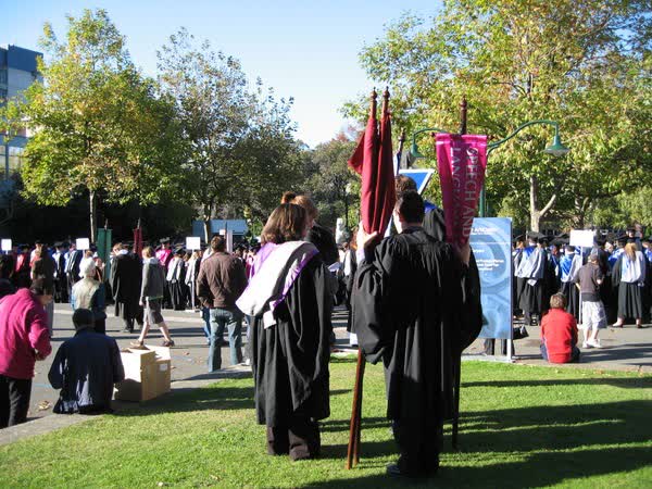 Graduation Day at the Arts Centre, 2006