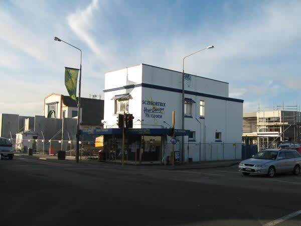 Scissortrix building awaiting demolition, 2009