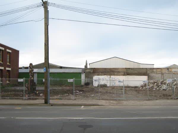 Vacant land in Sydenham, 2009