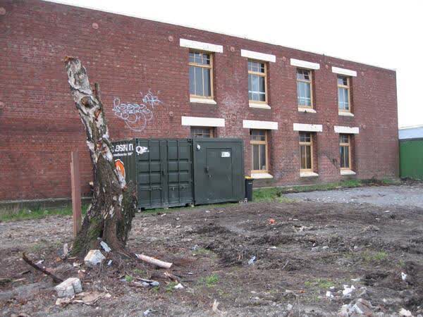 Vacant section, 116 Montreal Street, 2009