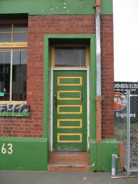 CRC Salvage doorway, 2009