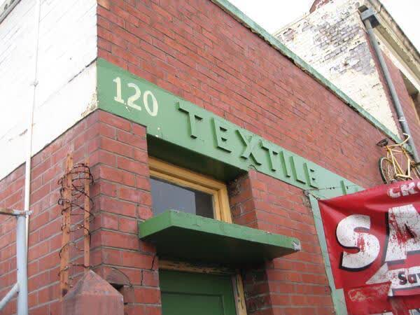 120 Montreal Street ghost sign, 2009