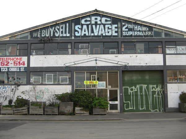 CRC Salvage on Orbell Street, 2009