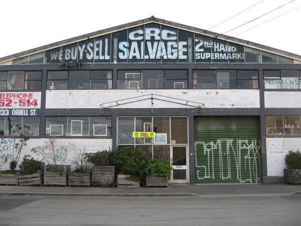 CRC Salvage building, 2009