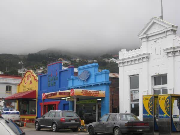 Volcano Café, Lava Bar, Lyttelton Fisheries, 2009