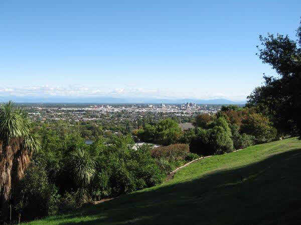 Christchurch viewed from Huntsbury Hill, 2009